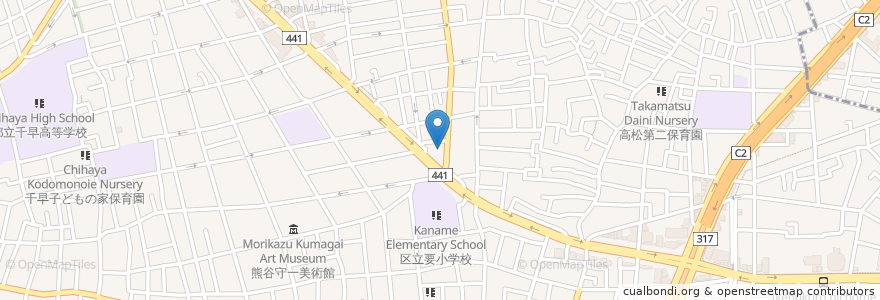 Mapa de ubicacion de 昭和シェル en اليابان, 東京都, 豊島区.