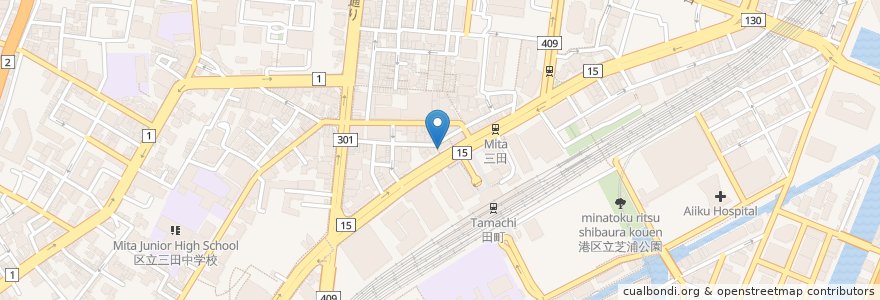 Mapa de ubicacion de 三井住友銀行 en 日本, 东京都/東京都, 港區.