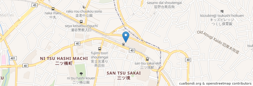 Mapa de ubicacion de 横浜銀行 en Japan, Präfektur Kanagawa, Yokohama.