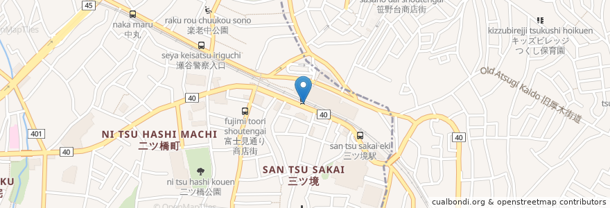 Mapa de ubicacion de いしうす en 일본, 가나가와현, 요코하마시.
