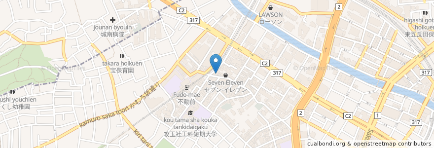 Mapa de ubicacion de マクドナルド en اليابان, 東京都, 品川区.