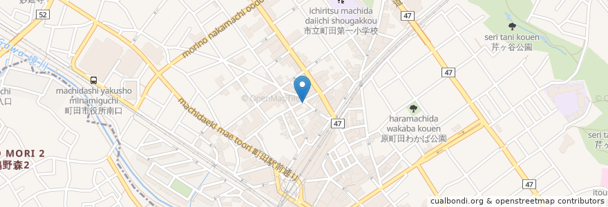 Mapa de ubicacion de タイムズ森野第三 en Japan, Tokyo, Machida.