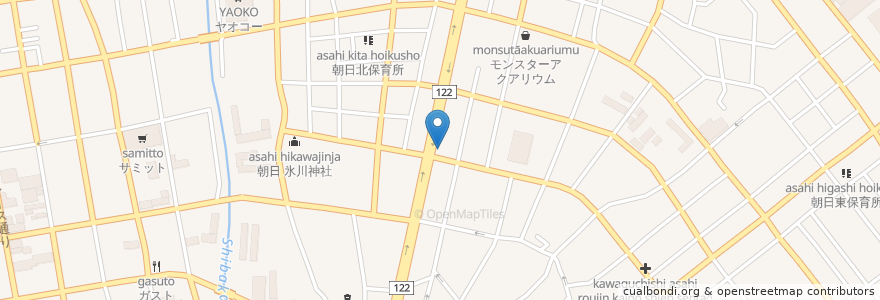 Mapa de ubicacion de ENEOS en اليابان, 埼玉県, 川口市.