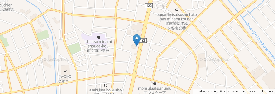 Mapa de ubicacion de ENEOS en 日本, 埼玉県, 川口市.
