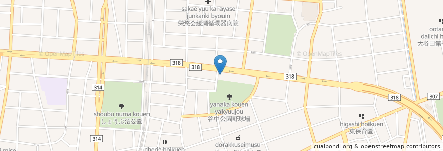 Mapa de ubicacion de Gusto en Japan, Tokyo, Adachi.