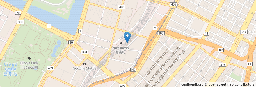 Mapa de ubicacion de PRONTO en Japan, Tokyo, Chiyoda.