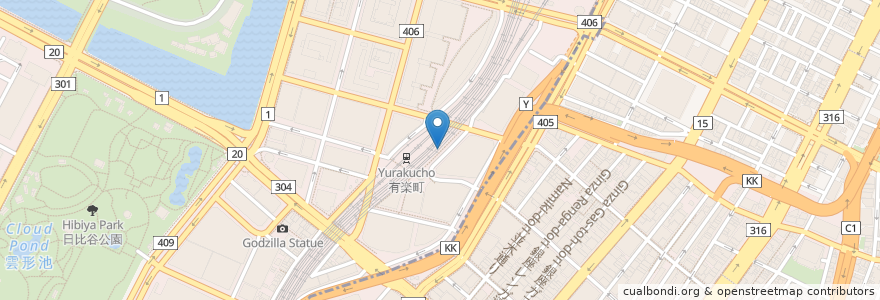 Mapa de ubicacion de しゅんさい en Japan, Tokio, 千代田区.