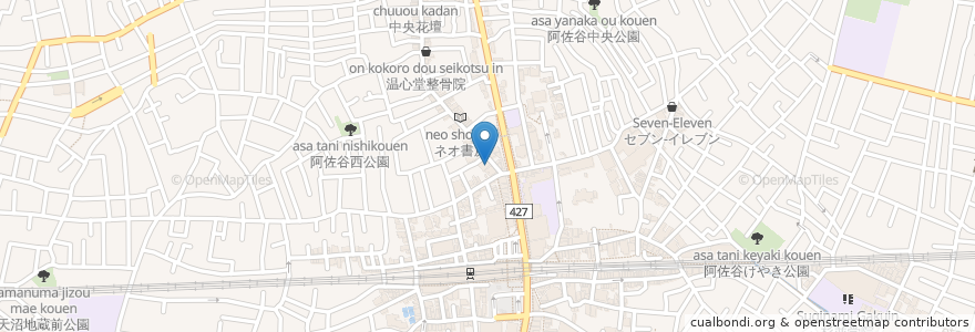 Mapa de ubicacion de ココカラファイン en Japón, Tokio, Suginami.