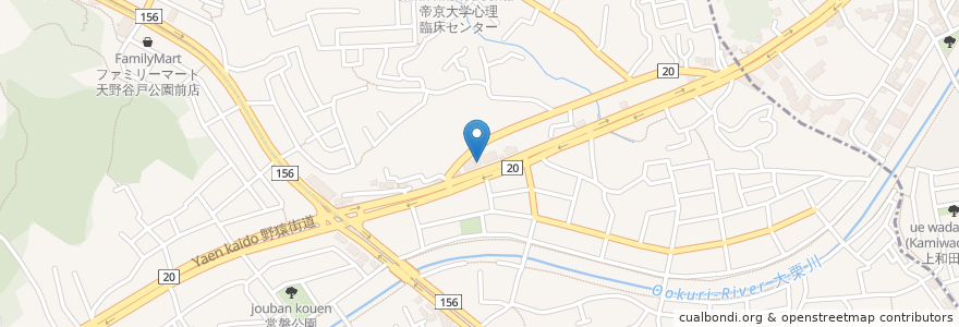 Mapa de ubicacion de にしき動物病院 en Japón, Tokio, Hachioji.