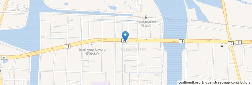 Mapa de ubicacion de 炭火焼肉 つるいち en Japan, Präfektur Kagawa, 高松市.