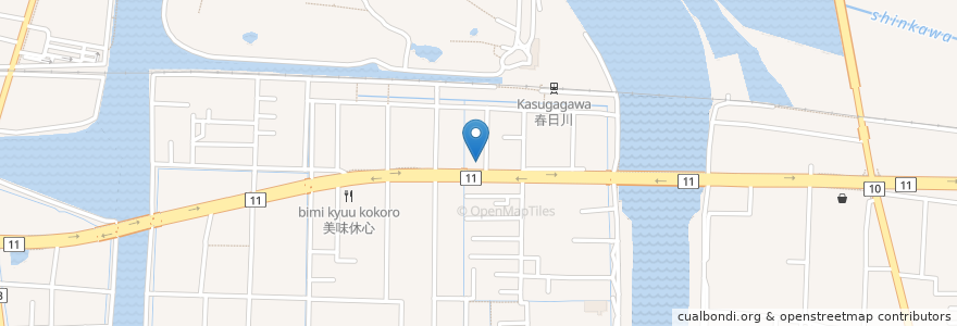 Mapa de ubicacion de とりでん en 日本, 香川県, 高松市.