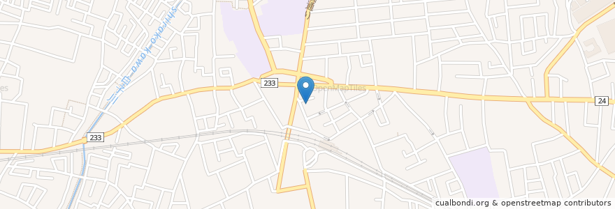 Mapa de ubicacion de みずほ銀行 en Jepun, 東京都, 練馬区.
