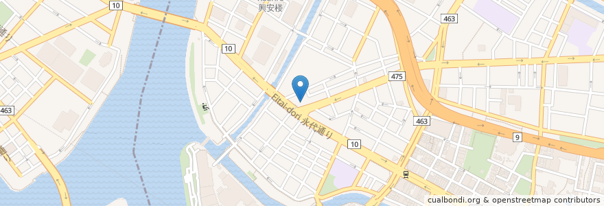 Mapa de ubicacion de みずほ銀行 en 일본, 도쿄도, 江東区.