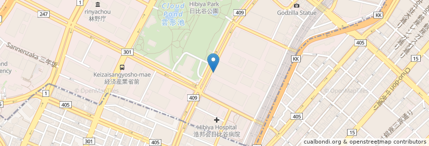 Mapa de ubicacion de みずほ銀行 en Japón, Tokio, Chiyoda.