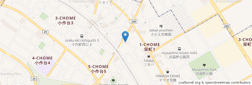 Mapa de ubicacion de JAにしたま en Japan, Tokio, 羽村市.