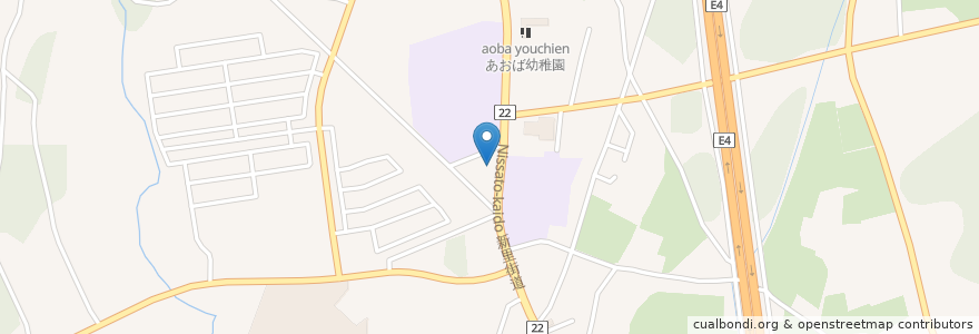 Mapa de ubicacion de あかぬまクリニック en Japan, Präfektur Tochigi, 宇都宮市.