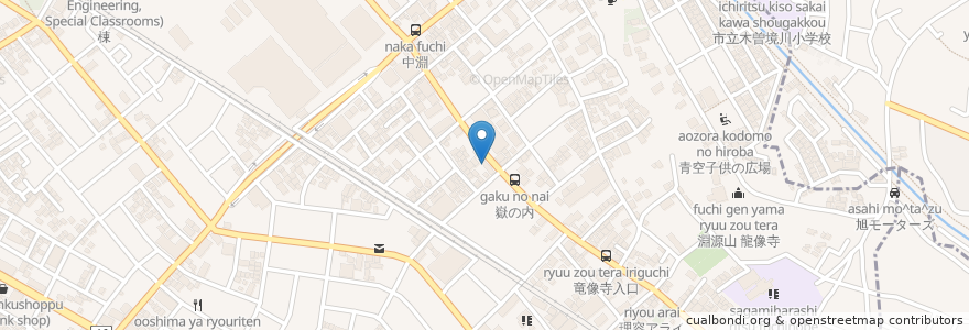 Mapa de ubicacion de オレンジハウス en 日本, 神奈川縣, 相模原市, 中央区.