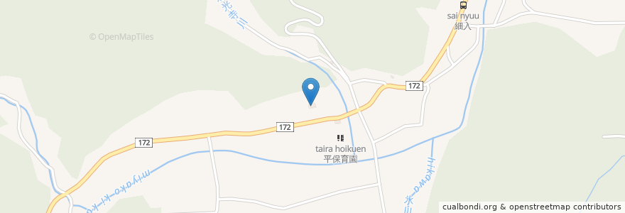 Mapa de ubicacion de やすらぎの家 en Japan, Saitama Prefecture, Hiki County, ときがわ町.