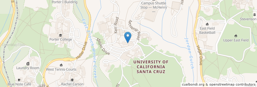 Mapa de ubicacion de DARC en United States, California, Santa Cruz County, Santa Cruz.