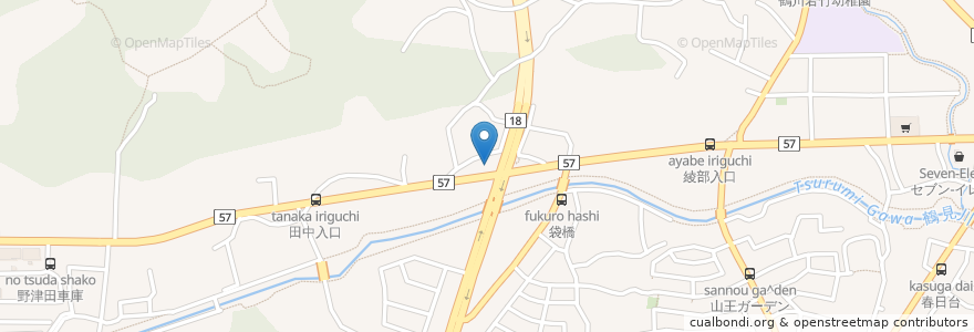 Mapa de ubicacion de シーホーク en Japon, Tokyo, 町田市.