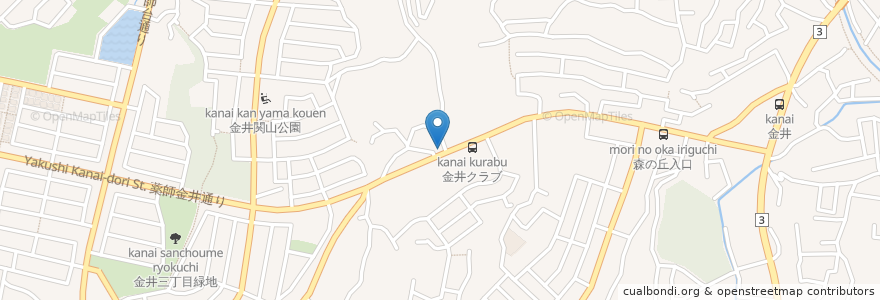 Mapa de ubicacion de くうべえ en Japonya, 東京都, 町田市.