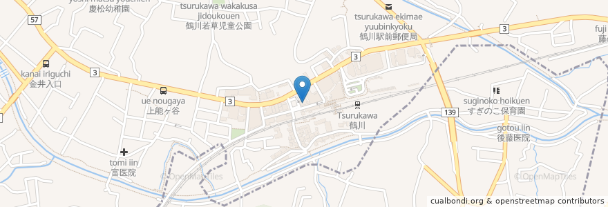 Mapa de ubicacion de スターバックス en ژاپن, 東京都, 町田市.