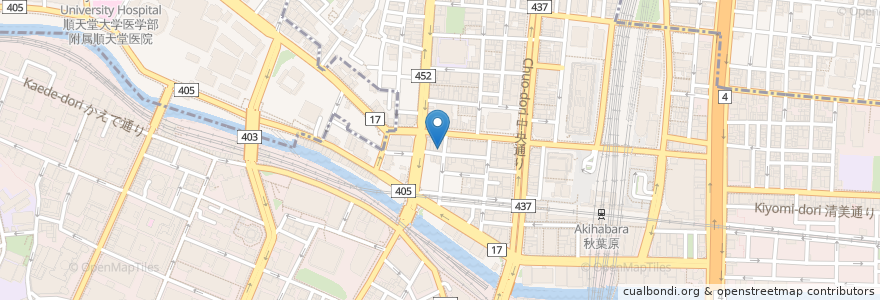 Mapa de ubicacion de Doutor Coffee Shop en Japan, Tokyo, Chiyoda.