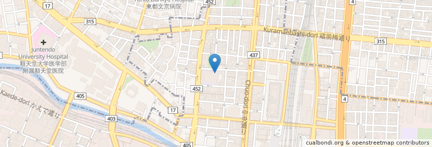 Mapa de ubicacion de 昌平まちかど図書館 en Jepun, 東京都, 千代田区.