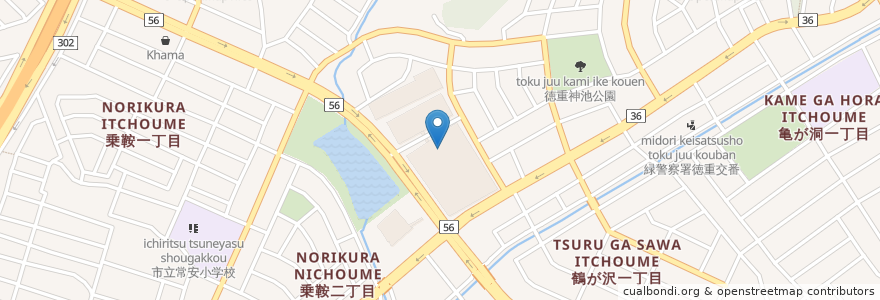 Mapa de ubicacion de スターバックス en Japón, Prefectura De Aichi, Nagoya, 緑区.
