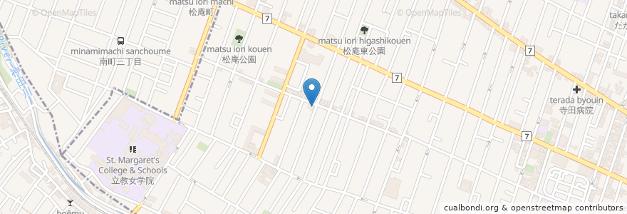 Mapa de ubicacion de 石田外科 en Japon, Tokyo, 杉並区.