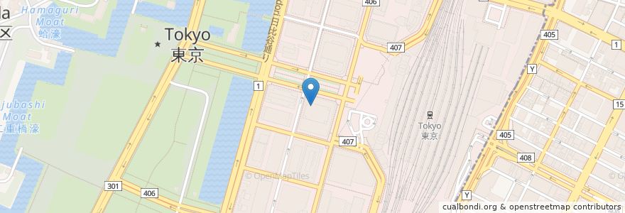 Mapa de ubicacion de アメリカンファーマシー en 日本, 东京都/東京都, 千代田區.