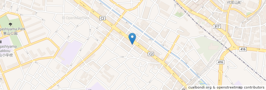 Mapa de ubicacion de さくら薬局 en اليابان, 東京都, 目黒区.