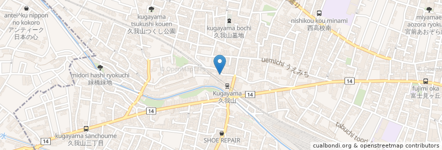 Mapa de ubicacion de セイジョー薬局 en اليابان, 東京都, 杉並区.