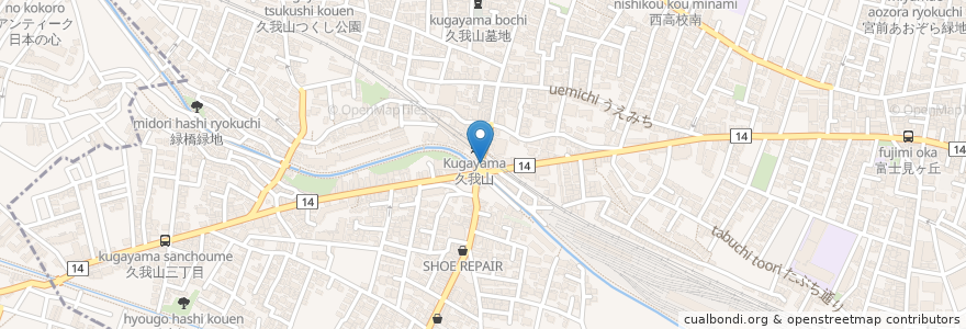 Mapa de ubicacion de セコム薬局杉並 en ژاپن, 東京都, 杉並区.