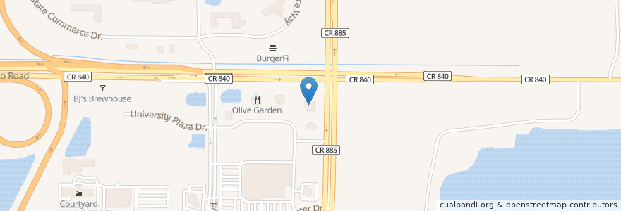 Mapa de ubicacion de Cheddar's Casual Cafe en ایالات متحده آمریکا, فلوریدا, Lee County.