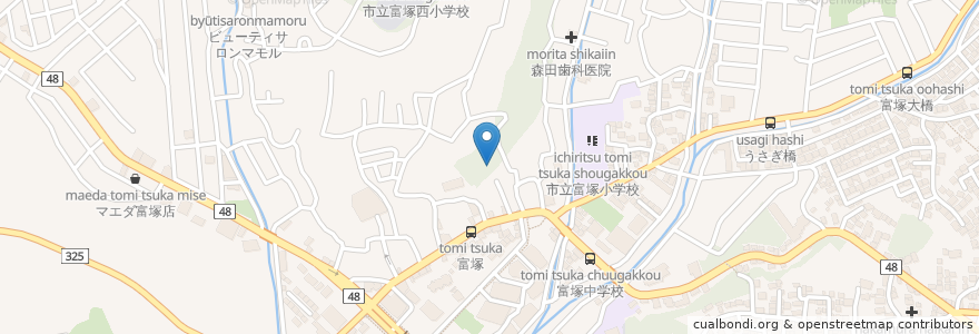Mapa de ubicacion de 法林寺 en 日本, 静岡県, 浜松市, 中区.