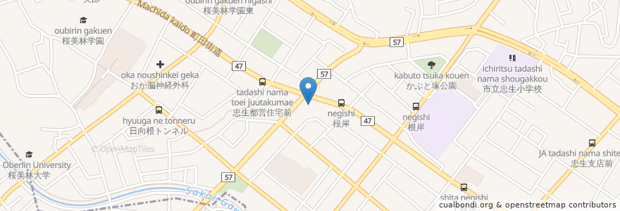 Mapa de ubicacion de ENEOS en Japon, Tokyo, 町田市.