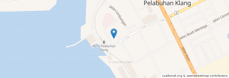 Mapa de ubicacion de Port Klang Police Station en Malaysia, Selangor, Klang Municipal Council.