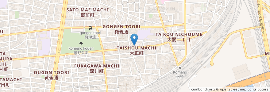Mapa de ubicacion de 山崎歯科医院 en ژاپن, 愛知県, 名古屋市, 中村区.