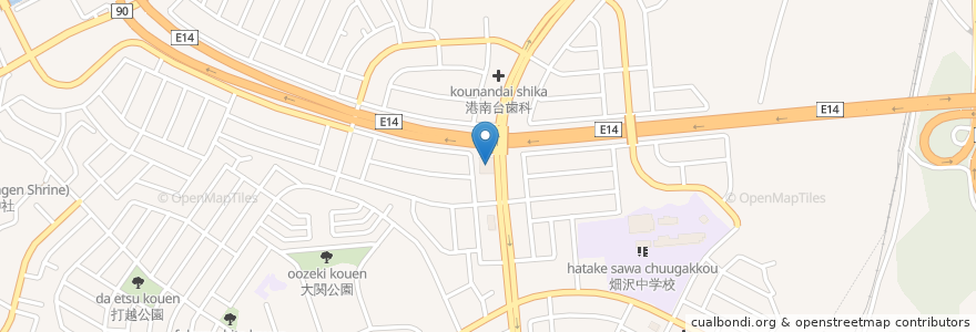 Mapa de ubicacion de クリエイト en 日本, 千葉県, 木更津市.