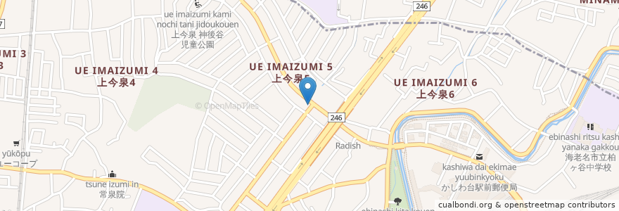 Mapa de ubicacion de 三宅医院 en اليابان, كاناغاوا, 海老名市.