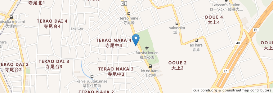 Mapa de ubicacion de すずらん en Japonya, 神奈川県.