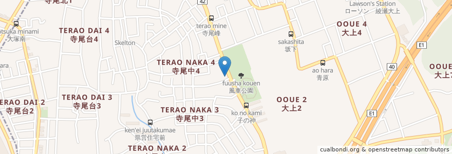 Mapa de ubicacion de Asia Cong Dong Viet en 日本, 神奈川県, 綾瀬市.