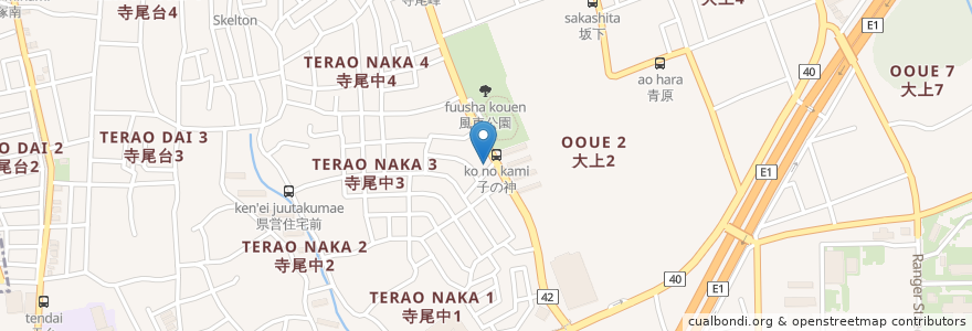 Mapa de ubicacion de ふるさと en Japonya, 神奈川県, 綾瀬市.