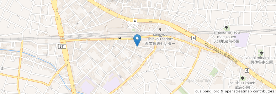 Mapa de ubicacion de ペペロンチーノ en Japão, Tóquio, 杉並区.