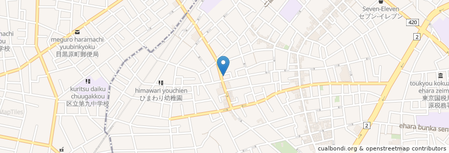 Mapa de ubicacion de タイムズ en Japon, Tokyo, 品川区.