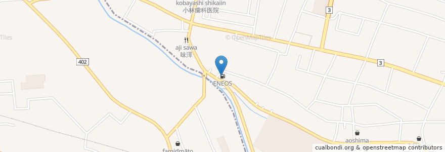 Mapa de ubicacion de ENEOS en 日本, 静岡県, 湖西市.