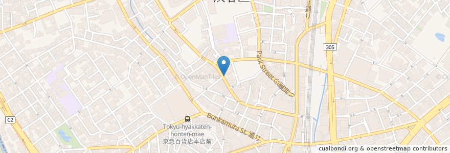 Mapa de ubicacion de サムラート en Япония, Токио, Сибуя.