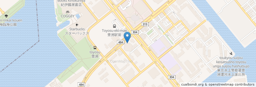 Mapa de ubicacion de Per-E-Mel en Japón, Tokio, Koto.