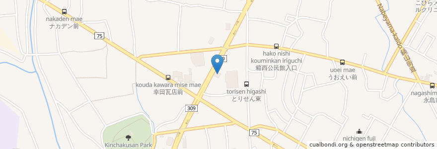 Mapa de ubicacion de 魚べい en ژاپن, 栃木県, 栃木市.